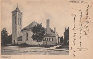 First Presbyterian Church - Morristown NJ, New Jersey - pm 1913 - UDB