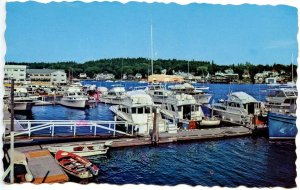 ME - Boothbay Harbor. Yachts and Docks