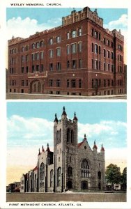 Georgia Atlanta Wesley Memorial Church and First Methodist Church