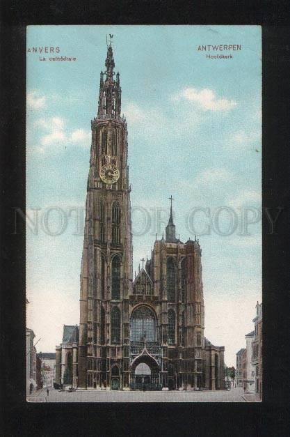 059573 BELGIUM Antwerpen Hoofdkerk Vintage PC