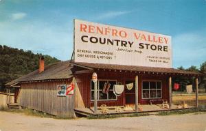 RENFRO VALLEY, KY Kentucky    COUNTRY STORE     Roadside Chrome Postcard