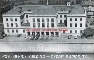 6 Postcards, Cedar Rapids Iowa, Various Scenes, Post Office-High School-Streets