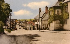 Market Place and Crown Hill Botesdale Suffolk Friths Postcard