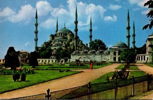 Turkey Istanbul The Blue Mosque 1967