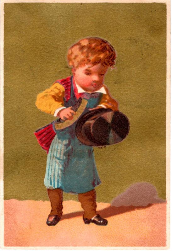 VICTORIAN TRADE CARD, UNKNOWN.