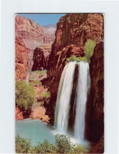 Postcard Havasu Falls, Grand Canyon, Arizona