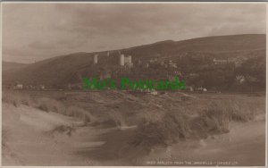 Wales Postcard - Harlech From The Sandhills, Merionethshire  RS28946