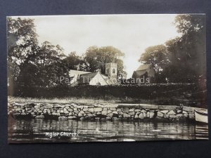 Cornwall MYLOR Church c1906 - Old RP Postcard