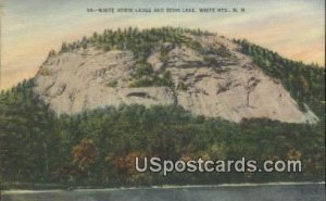 White Horse Ledge, Echo Lake - White Mountains, New Hampshire NH Postcard