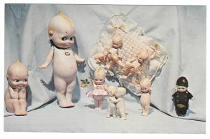 Kewpie Dolls Rose O'Neill Mary Merritt Doll Museum Postcard