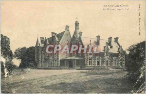 Postcard Old St Cyr du Gault frontage South Chateau