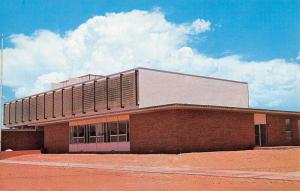 Las Lunas New Mexico Valencia Court House Street View Antique Postcard K49148