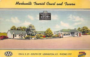 Markwell's Tourist Court and Tavern Lexington KY