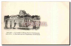 Old Postcard India India The rock and & # 39etang coronation Trichinopoly