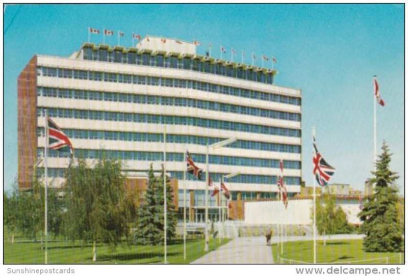 Canada City Hall Edmonton Alberta