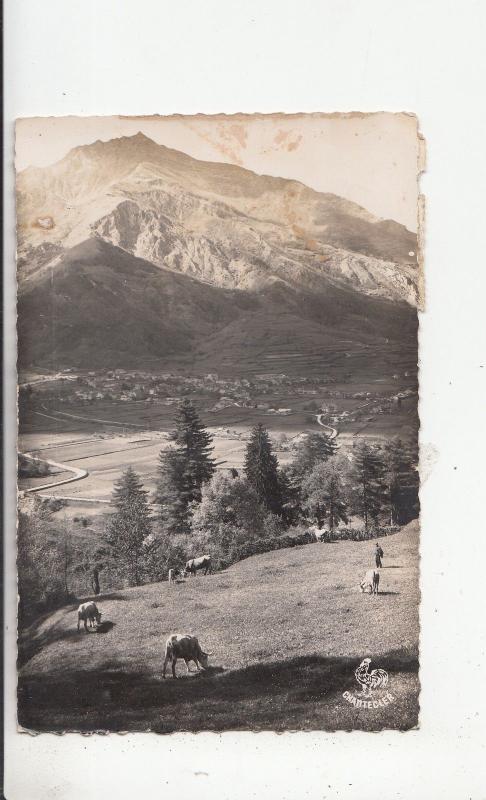 BF27662 laruns vallee d ossau vue generale   france  front/back image