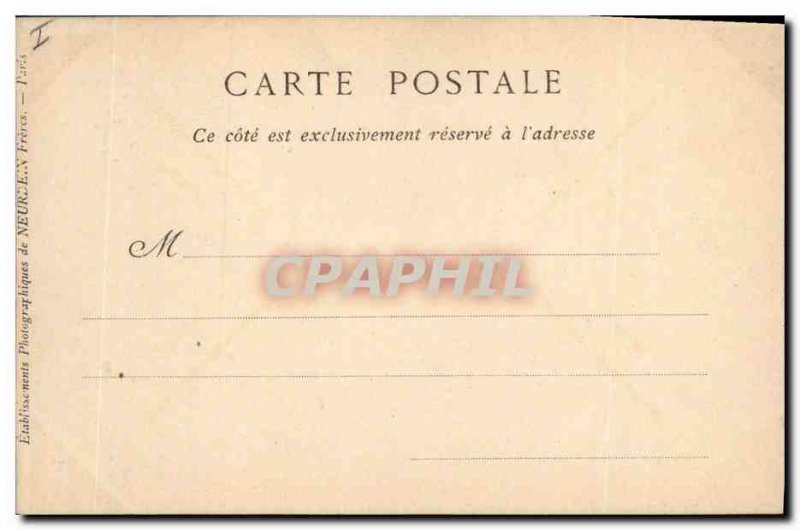 Old Postcard Death Cite Carcassonne Tomb of Archbishop Radulphe