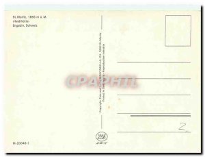 Modern Postcard St Moritz Engadin Schweiz
