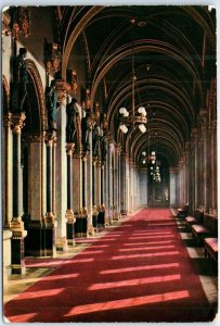 Postcard - Parliament, Corridor of the Council-room - Budapest, Hungary