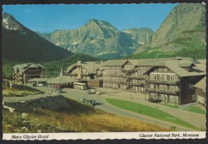 Montana GLACIER NATIONAL PARK Many Glacier Hotel on Swiftcurrent Lake ~ Cont'l