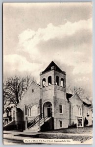 Cuyahoga Falls Ohio~Church of Christ~2106 4th Street~Speaker Ralph Price~1940s