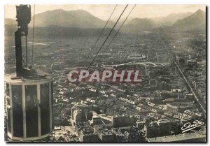 Modern Postcard The bellles French Alps Grenoble Telepherique Bastille