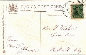Tucks Postcard Thanksgiving Day Series 123 Trussed Turkey c1908 RJ Wealthy