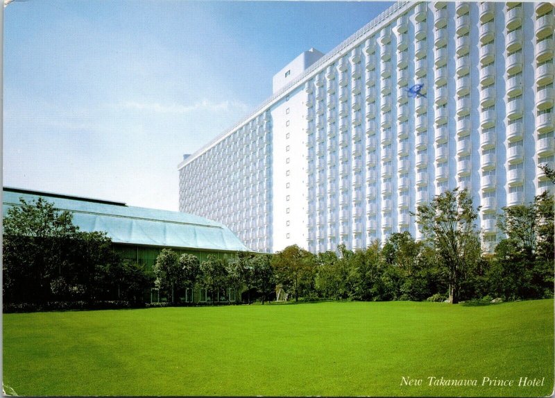 New Takanawa Prince Hotel Tokyo Japan Postcard UNP Chrome