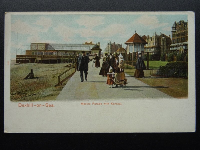 BEXHILL ON SEA The Kursaal & Marine Parade c1906 Postcard Pictorial Stationery