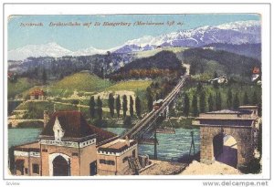 Drahtseilbahn Auf Die Hungerburg (Mariabrunn 858 m.), Innsbruck, Austria, 190...