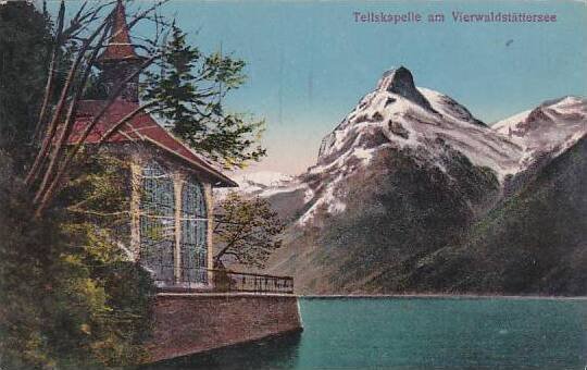 Schweiz Tellskapelle am Vierwaldstaettersee 1926