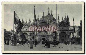 Italy - Italia - Venezia - Chiesa if S Marco Old Postcard