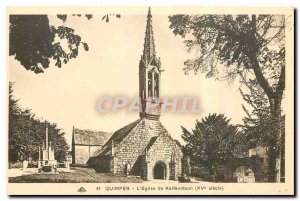 Old Postcard Quimper The Church of Kerfeunteun