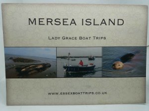 Mersea Island Essex UK Lady Grace Boat Trips Vintage Postcard