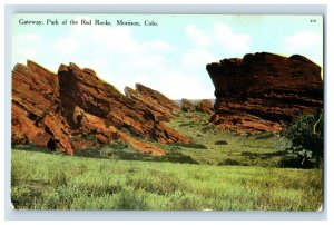 c1910 Gateway, Park Of The Red Rocks, Morrison, Colo. Postcard P7E