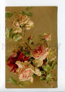 423010 Charming ROSES by C. KLEIN vintage TSN #439-6 postcard