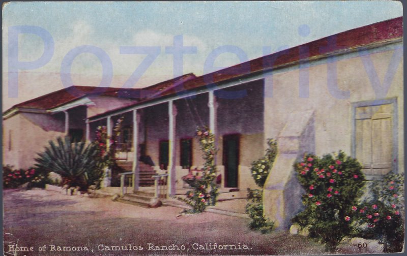 HOME OF RAMONA'S CAMULOS RANCHO AT ROMANA'S WEDDING PLACE SAN DIEGO CALIFORNIA