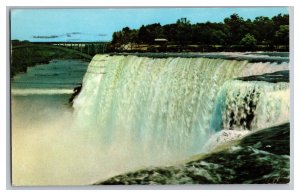 c1960 Postcard NY American Falls Niagara Falls New York