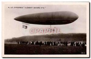 Old Postcard Jet Aviation Zeppelin airship Clement Bayard