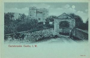 Vintage Postcard Carisbrooke Castle Isle of Wight UK Undivided back