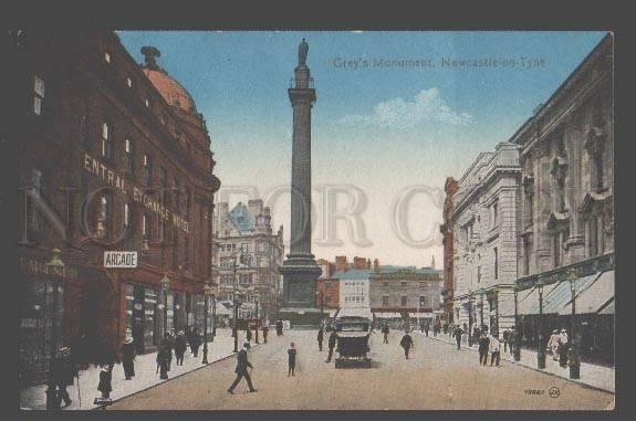 098042 UK Grey's Monument Newcastle-on-Tyne Vintage PC