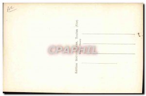 Old Postcard Boat War Submarine Argonaute