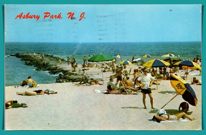 New Jersey, Asbury Park - On The Beach - [NJ-254]