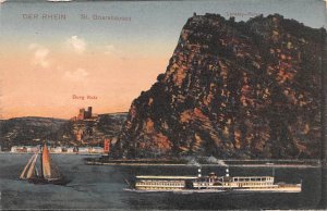 St Goarshausen Der Rhein Germany Unused 