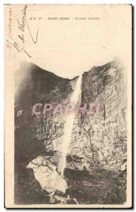 Old Postcard Mont Dore Grand Cascade