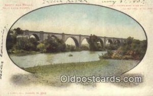 Santa Ana Bridge, USA Trains, Railroads Postcard Post Card Old Vintage Antiqu...