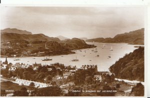 Scotland Postcard - Oban & Sound of Kerrera - Real Photograph - Ref 13161A