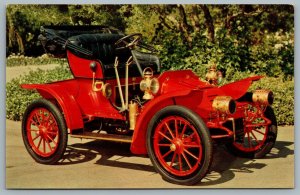 Postcard Automobile Leon Carpenter Fiat Advert Fayetteville 1906 Roadster