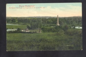 BOYNE BATTLEFIELD IRELAND VINTAGE POSTCARD