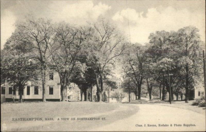 Easthampton MA Northampton St. TUCK #171 c1910 Postcard